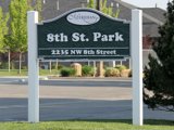 8th St. Park Sign