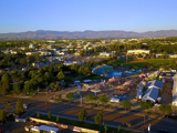 Areial photo of park